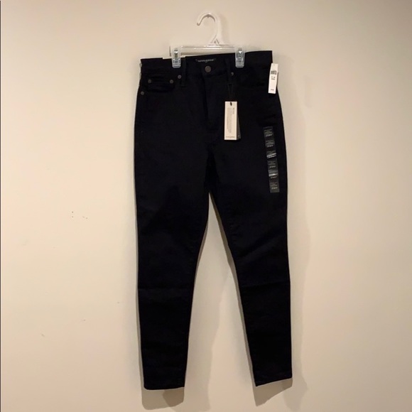 🆕 Banana Republic Black Petite Jeans - Women’s Size 27P / 4P - Picture 2 of 9